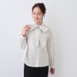 シューラルー/ドレスキップ(SHOO・LA・RUE/DRESKIP)の【S-LL】お顔回りを華やかに リボンタイブラウス6