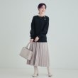 シューラルー/ドレスキップ(SHOO・LA・RUE/DRESKIP)の【S-LL/洗える】きらっとラメが華やか 肩金ボタンニット3