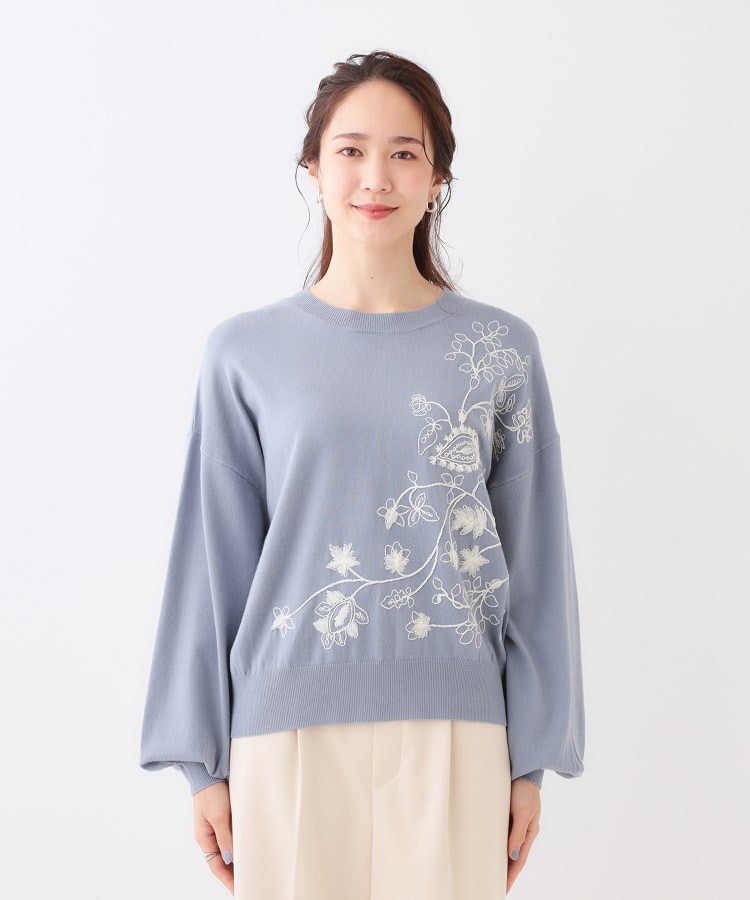 シューラルー/ドレスキップ(SHOO・LA・RUE/DRESKIP)の【S-LL】大人のエレガントな着こなしに ラメ刺繍ニット17