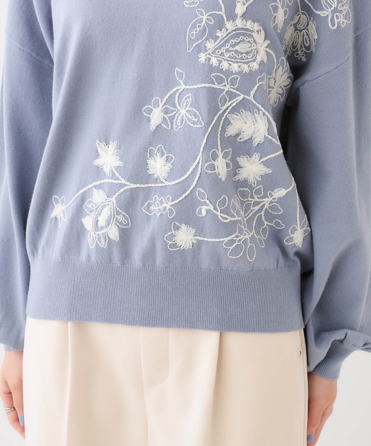 シューラルー/ドレスキップ(SHOO・LA・RUE/DRESKIP)の【S-LL】大人のエレガントな着こなしに ラメ刺繍ニット22