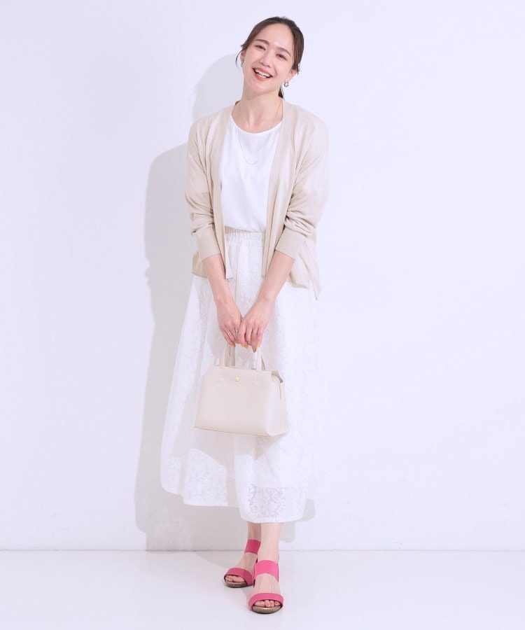 シューラルー/ドレスキップ(SHOO・LA・RUE/DRESKIP)の【洗える】ひんやりさらっと 大人のシアーカーディガン7