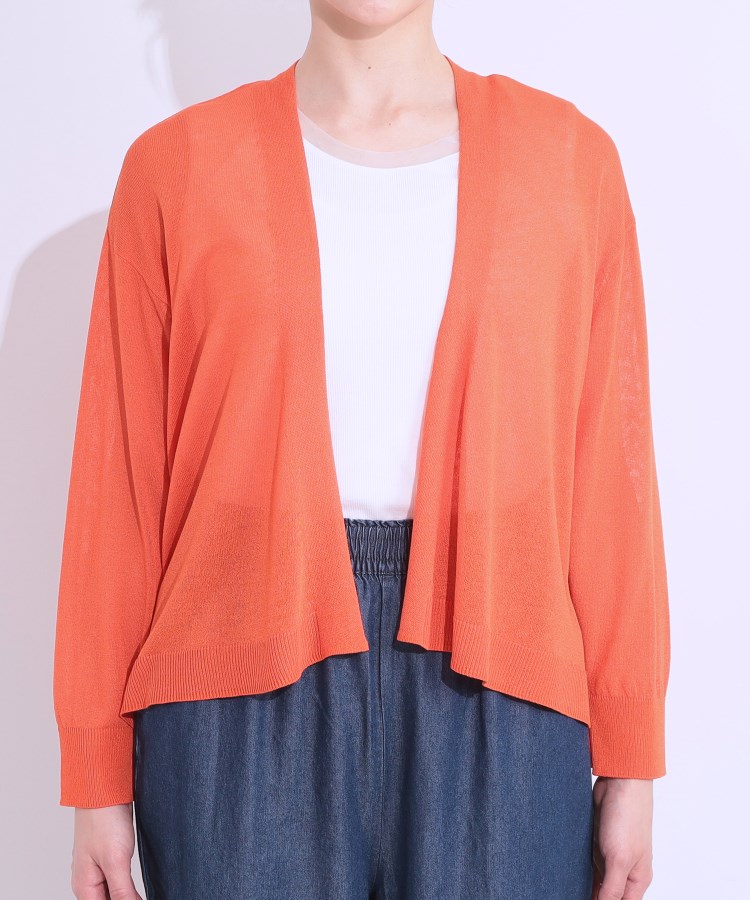 シューラルー/ドレスキップ(SHOO・LA・RUE/DRESKIP)の【洗える】ひんやりさらっと 大人のシアーカーディガン25