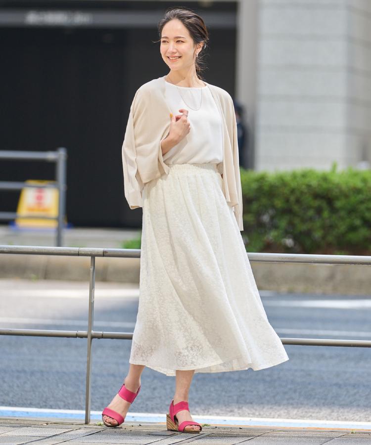 シューラルー/ドレスキップ(SHOO・LA・RUE/DRESKIP)の【洗える】ひんやりさらっと 大人のシアーカーディガン33