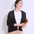 シューラルー/ドレスキップ(SHOO・LA・RUE/DRESKIP)の【洗える】ひんやりさらっと 大人のシアーカーディガン ブラック(019)