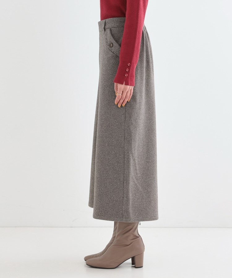 シューラルー/ドレスキップ(SHOO・LA・RUE/DRESKIP)の【S-LL】お尻や太ももをカバーしてくれる あったかガウチョパンツ14