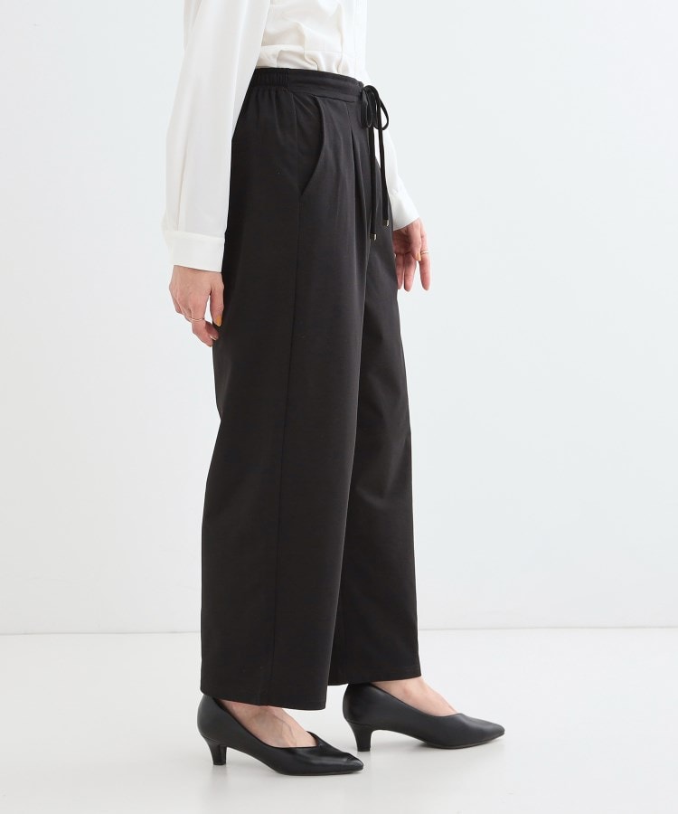 シューラルー/ドレスキップ(SHOO・LA・RUE/DRESKIP)の【S-LL】楽してすっきり タックワイドパンツ2