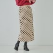 シューラルー/ドレスキップ(SHOO・LA・RUE/DRESKIP)の【S-LL】華やかさ引き立つ フロッキードット ナロースカート10