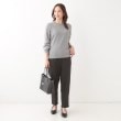 シューラルー/ドレスキップ(SHOO・LA・RUE/DRESKIP)の【S-LL】大人可愛い お袖レースドッキングニット3