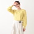 シューラルー/ドレスキップ(SHOO・LA・RUE/DRESKIP)の【S-LL】大人可愛い お袖レースドッキングニット13