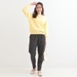 シューラルー/ドレスキップ(SHOO・LA・RUE/DRESKIP)の【洗える/S-LL】大人上品 お袖パール調ボタン付き ボートネックニット7
