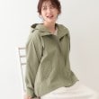 シューラルー/ドレスキップ(SHOO・LA・RUE/DRESKIP)の【S-LL/防花粉/撥水】かわいいもかっこいいも叶える 欲張りマウンテンパーカ カーキ(027)