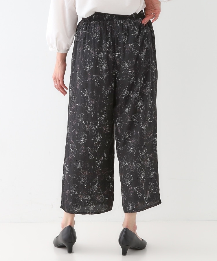シューラルー/ドレスキップ(SHOO・LA・RUE/DRESKIP)の【S-LL/着丈選べる】 マットサテンワイドパンツ12