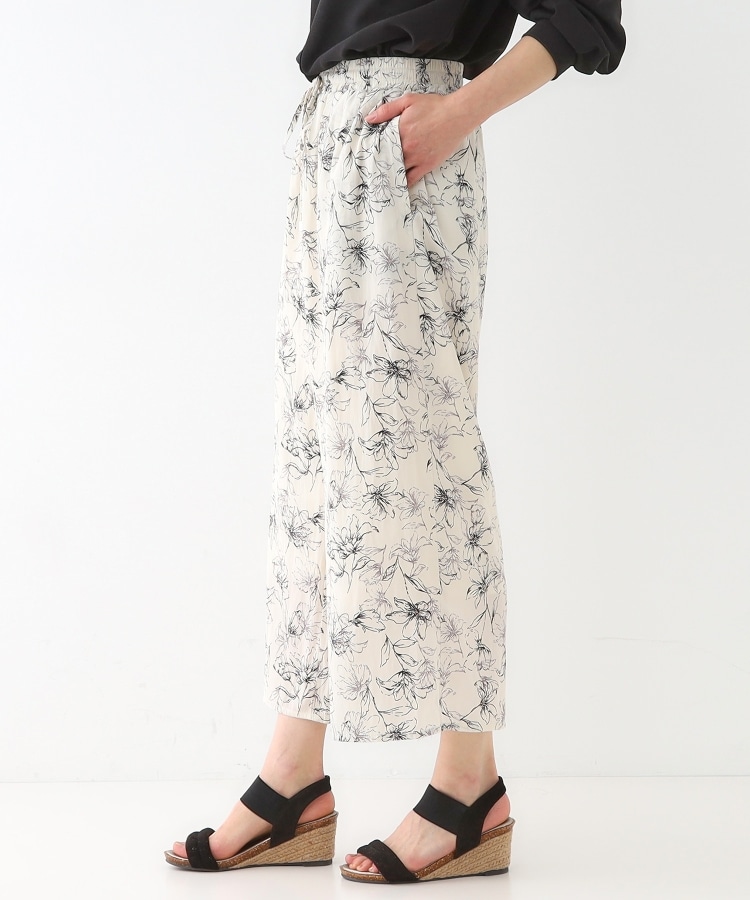 シューラルー/ドレスキップ(SHOO・LA・RUE/DRESKIP)の【S-LL/着丈選べる】 マットサテンワイドパンツ19
