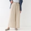 シューラルー/ドレスキップ(SHOO・LA・RUE/DRESKIP)の【S-LL/着丈選べる】 マットサテンワイドパンツ22