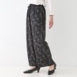 シューラルー/ドレスキップ(SHOO・LA・RUE/DRESKIP)の【S-LL/着丈選べる】 マットサテンワイドパンツ9