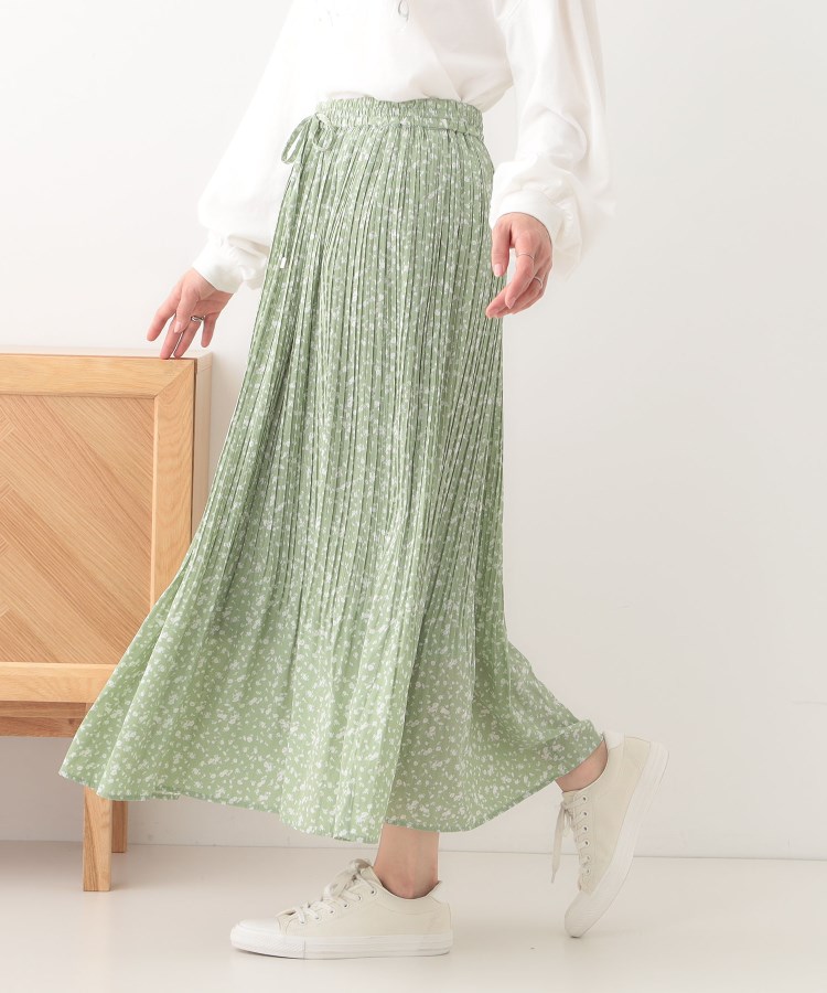 シューラルー/ドレスキップ(SHOO・LA・RUE/DRESKIP)の歩くたび揺れる サテンプリーツスカート14