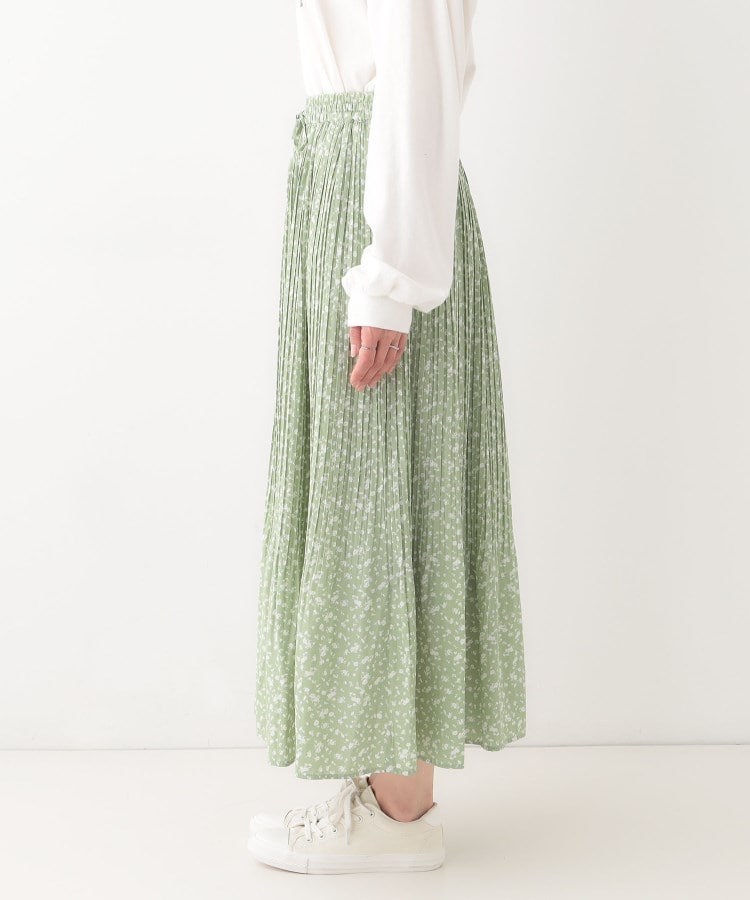 シューラルー/ドレスキップ(SHOO・LA・RUE/DRESKIP)の歩くたび揺れる サテンプリーツスカート18