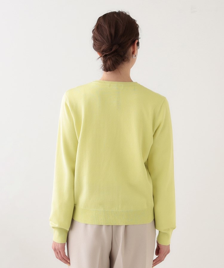 シューラルー/ドレスキップ(SHOO・LA・RUE/DRESKIP)の【洗える/S-LL】ビジューボタンで華やかさをプラスする きれいめニットカーディガン【CIRCRIC】19