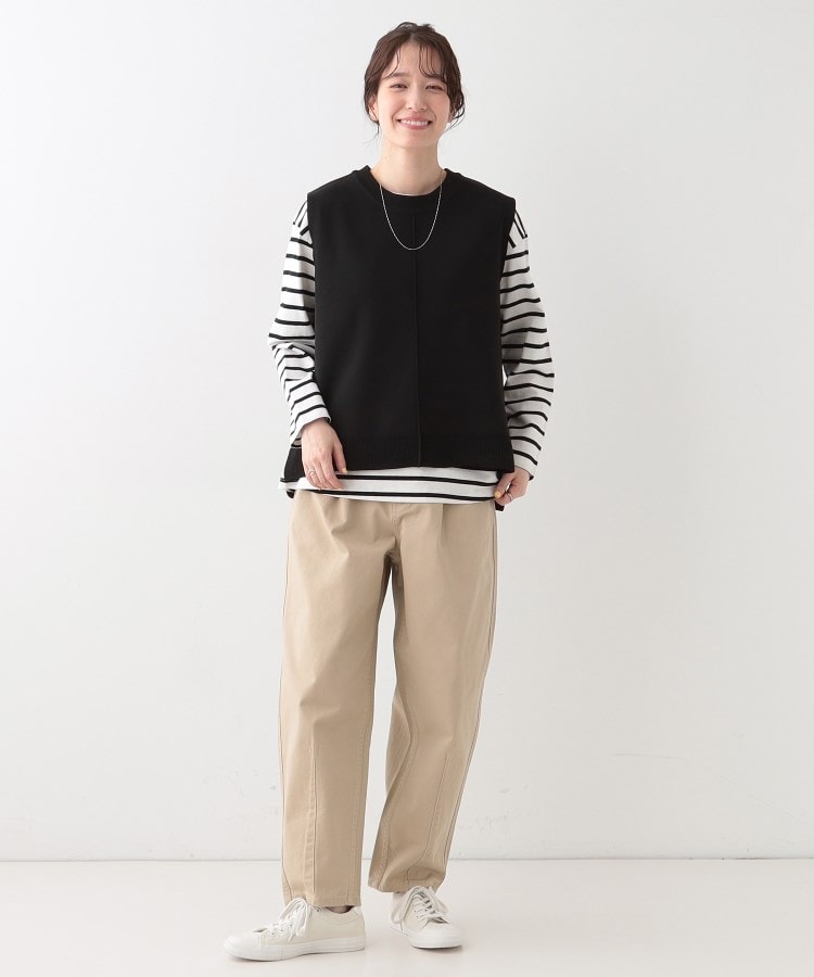 シューラルー/ドレスキップ(SHOO・LA・RUE/DRESKIP)の【S-LL/2点セット】着回し自在 ニットベスト＋フレアブラウス14