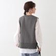 シューラルー/ドレスキップ(SHOO・LA・RUE/DRESKIP)の【S-LL/2点セット】着回し自在 ニットベスト＋フレアブラウス2