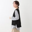 シューラルー/ドレスキップ(SHOO・LA・RUE/DRESKIP)の【S-LL/2点セット】着回し自在 ニットベスト＋フレアブラウス10
