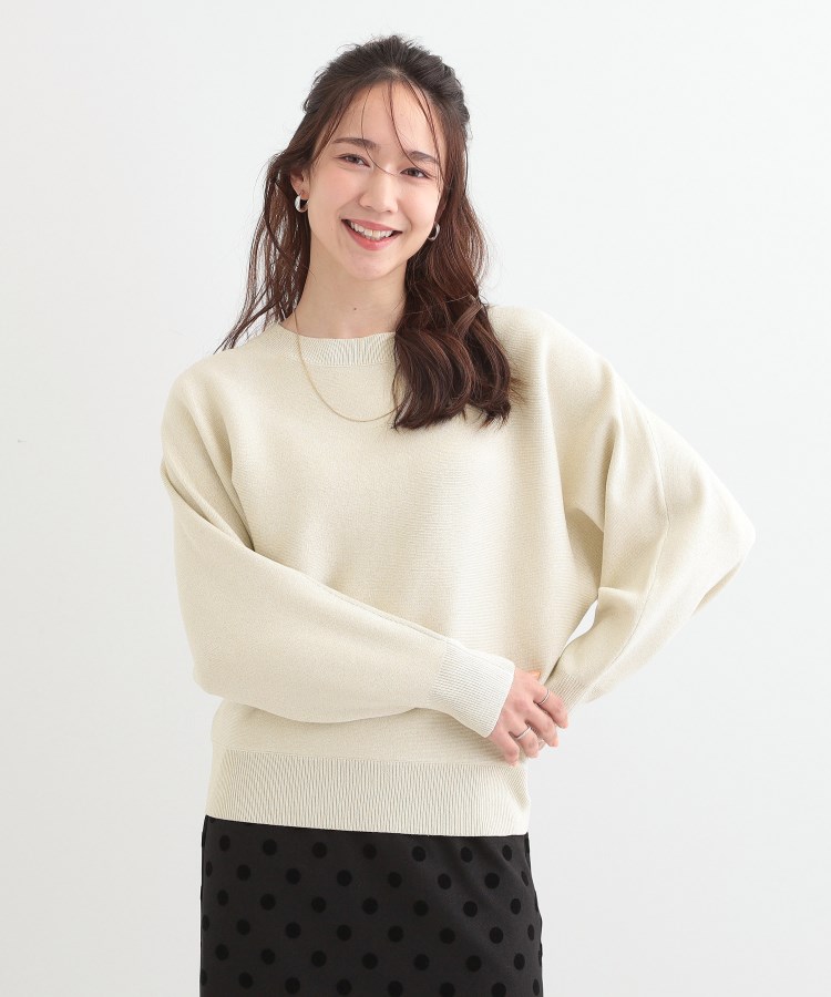 シューラルー/ドレスキップ(SHOO・LA・RUE/DRESKIP)の【S-LL】さりげないキラッと感。ラメドルマンニット13