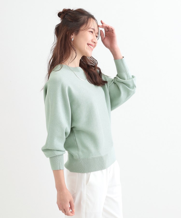シューラルー/ドレスキップ(SHOO・LA・RUE/DRESKIP)の【S-LL】さりげないキラッと感。ラメドルマンニット6