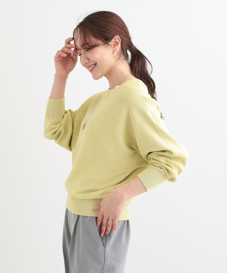 S-LL】さりげないキラッと感。ラメドルマンニット(ニット S-LL】さりげないキラッと感。ラメドルマンニット(ニット