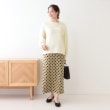 シューラルー/ドレスキップ(SHOO・LA・RUE/DRESKIP)の【S-LL】大人なロゴ刺繡が魅力 裏起毛トップス3