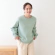 シューラルー/ドレスキップ(SHOO・LA・RUE/DRESKIP)の【S-LL】大人なロゴ刺繡が魅力 裏起毛トップス14