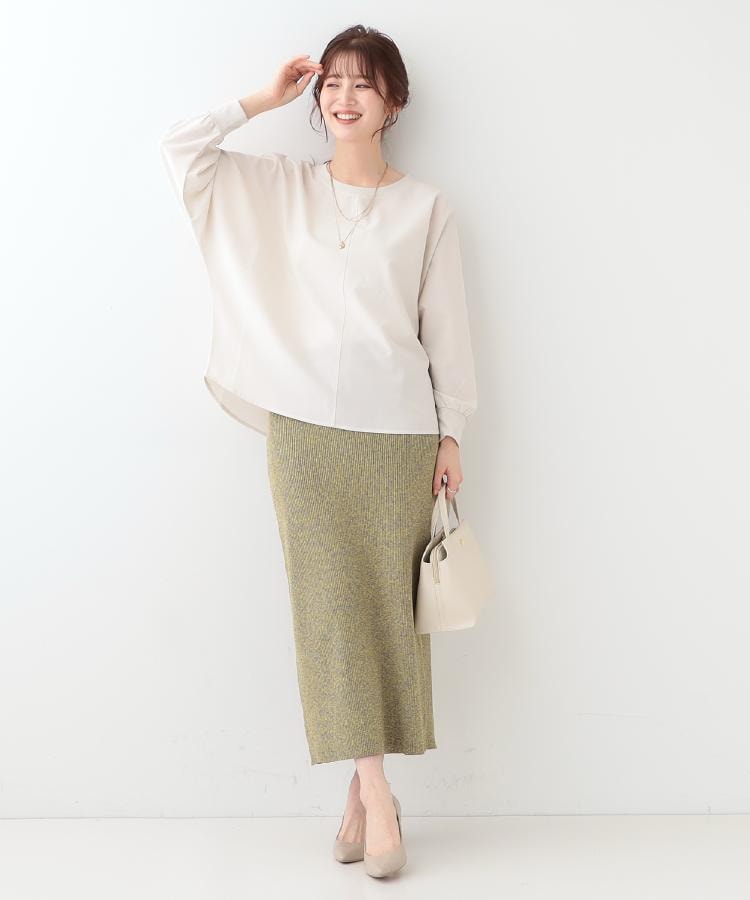 高レビュー/洗える/洗濯後シワになりにくい/体型カバー】お袖