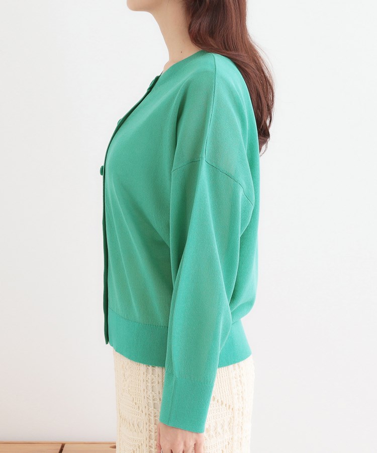 シューラルー/ドレスキップ(SHOO・LA・RUE/DRESKIP)の【洗える/前後2WAY】 着こなしいろいろ 上品なシアーカーディガン23