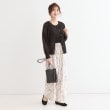 シューラルー/ドレスキップ(SHOO・LA・RUE/DRESKIP)の【洗える/前後2WAY】 着こなしいろいろ 上品なシアーカーディガン5