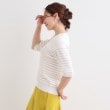 シューラルー/ドレスキップ(SHOO・LA・RUE/DRESKIP)の【高レビュー/洗える/S-LL】季節の変わり目から活躍 多機能 5分袖ニット14