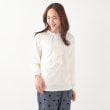 シューラルー/ドレスキップ(SHOO・LA・RUE/DRESKIP)の【洗える/S-LL/洗濯後しわになりにくい】ブラウス見えボウタイ風トップス1