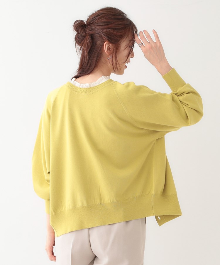 シューラルー/ドレスキップ(SHOO・LA・RUE/DRESKIP)の【洗える/S-LL/前後2WAY】クルーネックニットカーディガン18