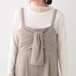 シューラルー/ドレスキップ(SHOO・LA・RUE/DRESKIP)の【S-LL】リボン風キャミサロペット16