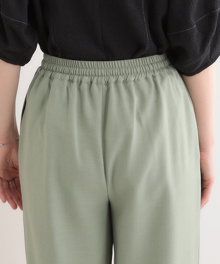 シューラルー/ドレスキップ(SHOO・LA・RUE/DRESKIP)の【S-LL/セットアップ可】麻調イージーワイドパンツ19