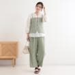 シューラルー/ドレスキップ(SHOO・LA・RUE/DRESKIP)の【S-LL/セットアップ可】麻調イージーワイドパンツ12