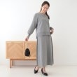 シューラルー/ドレスキップ(SHOO・LA・RUE/DRESKIP)の【セットアップ可/S-LL】大人上品に揺れる ニットフレアスカート3