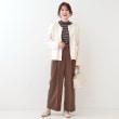 シューラルー/ドレスキップ(SHOO・LA・RUE/DRESKIP)の【S-LL】ジャガードZIPニットカーディガン3