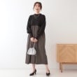 シューラルー/ドレスキップ(SHOO・LA・RUE/DRESKIP)の【S-LL】リブニットドッキングワンピース7