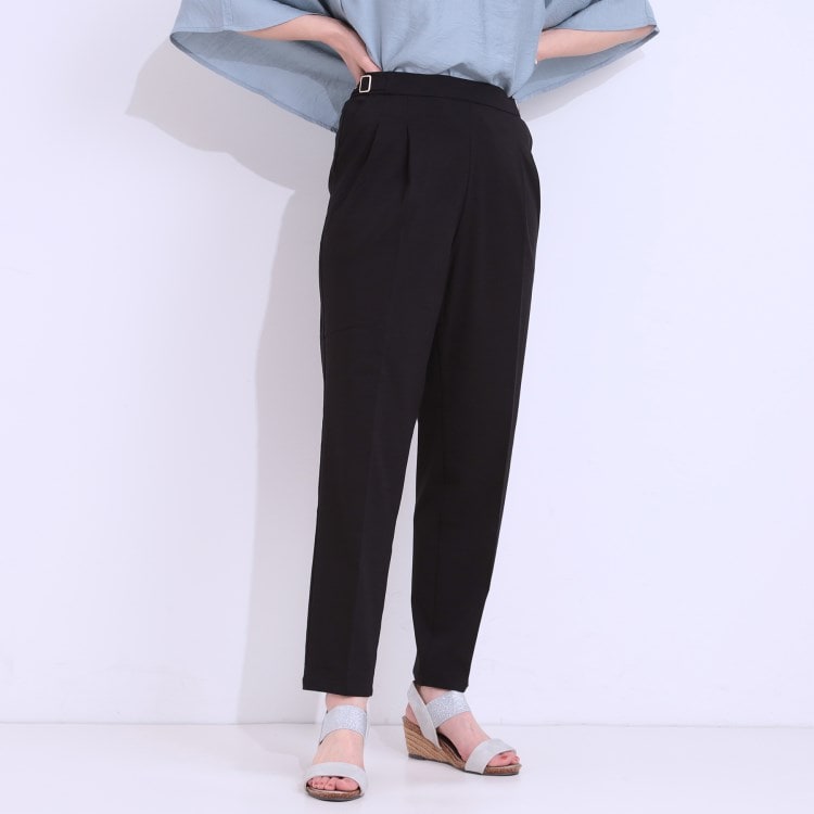シューラルー/ドレスキップ(SHOO・LA・RUE/DRESKIP)の【シューアイス】ストレッチテーパードパンツ フルレングスパンツ