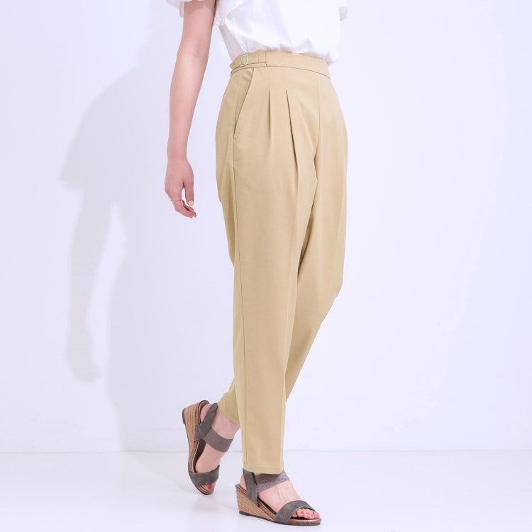 シューラルー/ドレスキップ(SHOO・LA・RUE/DRESKIP)の【シューアイス】ストレッチテーパードパンツ フルレングスパンツ