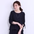 シューラルー/ドレスキップ(SHOO・LA・RUE/DRESKIP)の【高レビュー/セットアップ可】お袖シャーリング 麻調ブラウス1