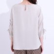 シューラルー/ドレスキップ(SHOO・LA・RUE/DRESKIP)の【高レビュー/セットアップ可】お袖シャーリング 麻調ブラウス17