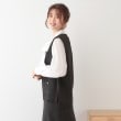 シューラルー/ドレスキップ(SHOO・LA・RUE/DRESKIP)の【洗える/セットアップ可/S-LL】きれいめにもカジュアルにも スポンディッシュ ニットベスト6