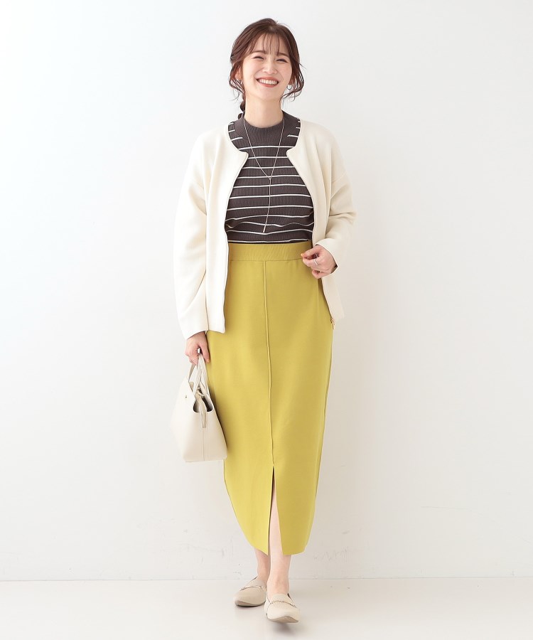 シューラルー/ドレスキップ(SHOO・LA・RUE/DRESKIP)の【洗える/セットアップ可】前後2WAYスポンディッシュ ナロースカート13