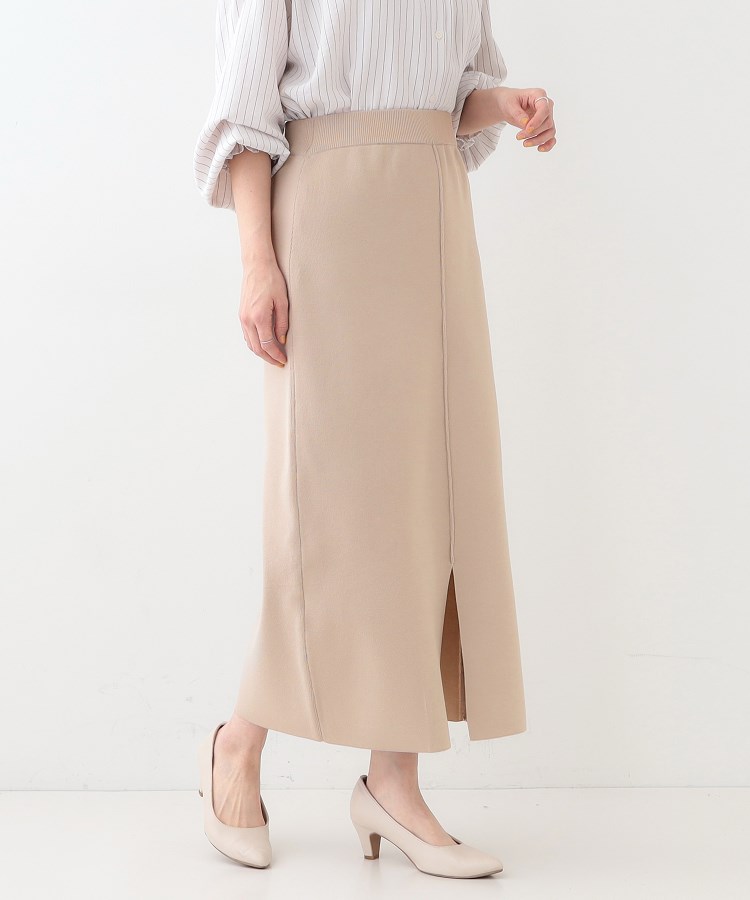 シューラルー/ドレスキップ(SHOO・LA・RUE/DRESKIP)の【洗える/セットアップ可】前後2WAYスポンディッシュ ナロースカート23