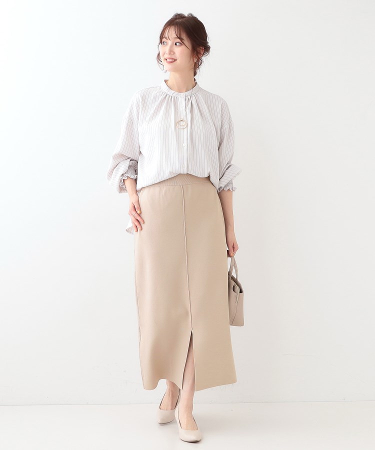 シューラルー/ドレスキップ(SHOO・LA・RUE/DRESKIP)の【洗える/セットアップ可】前後2WAYスポンディッシュ ナロースカート22